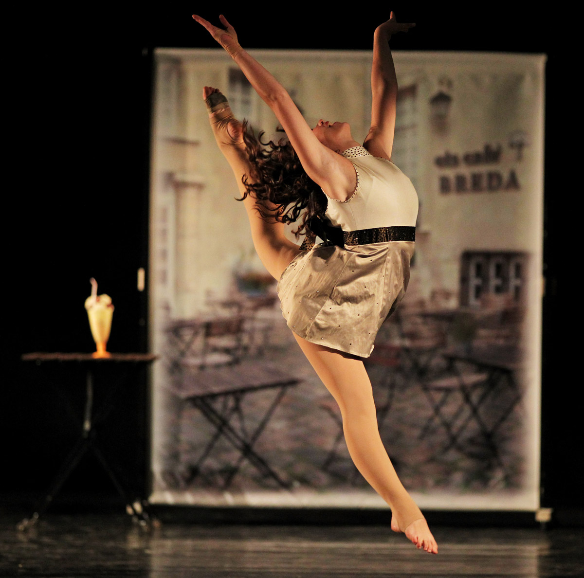 Ulla Schwab - Europameisterin Showdance Solo 2011 in Gibraltar. Choreographie "with icecream it is love" von Petra Budinger